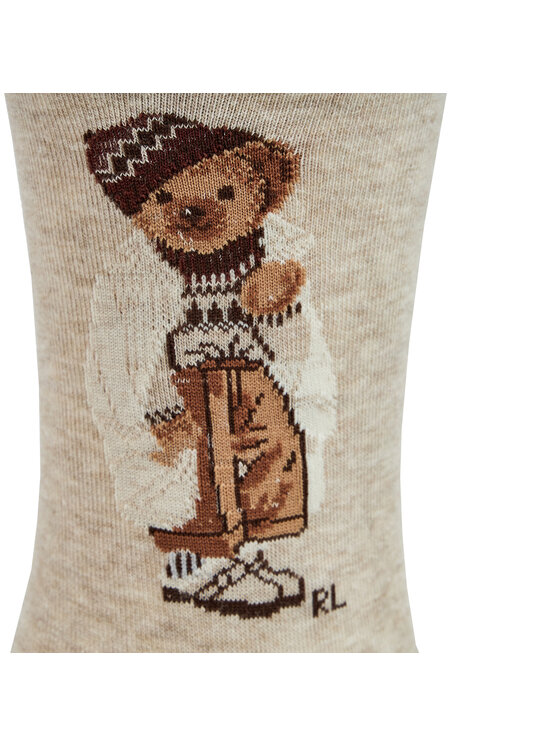 Polo Ralph Lauren Dlouhé ponožky Polo Ralph Lauren 455923583001 Hnědá