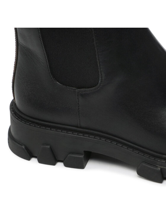 MICHAEL Michael Kors Kotníková obuv s elastickým prvkem MICHAEL Michael Kors Ridley Chelsea 40F1RIFE8L Černá