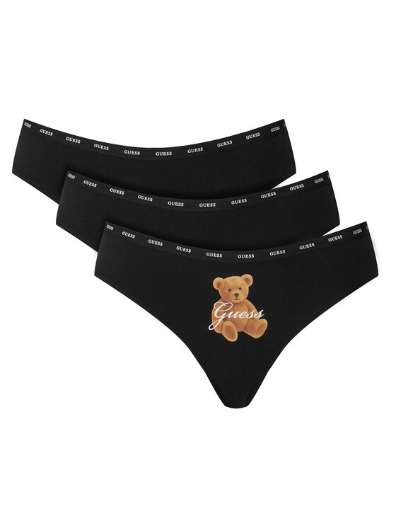 Guess Guess Conjunto de bragas O6BG03 K5996 Negro