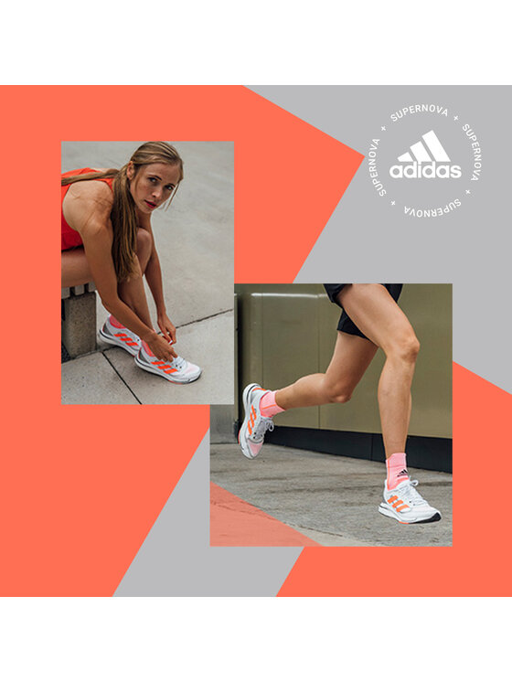 Маратонки за бягане adidas Supernova + W FY2860 Бял | Obuvki.bg