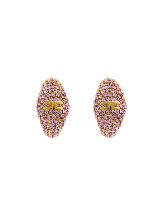 Elisabetta Franchi Сережки Elisabetta Franchi OR-44M-51E2-V250 Рожевий