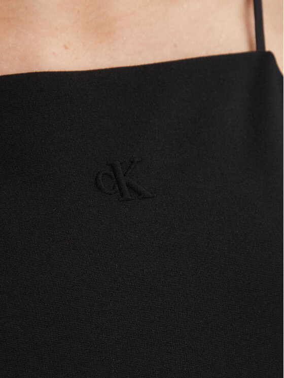 Calvin Klein Jeans Calvin Klein Jeans Top Ponte LV044F206G Negro Slim Fit