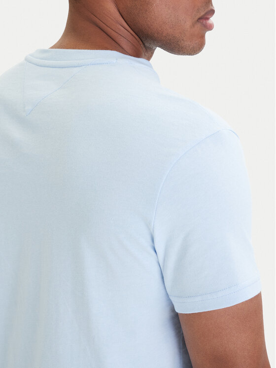 Tommy Jeans Tommy Jeans Camiseta DM0DM22548 Celeste Regular Fit