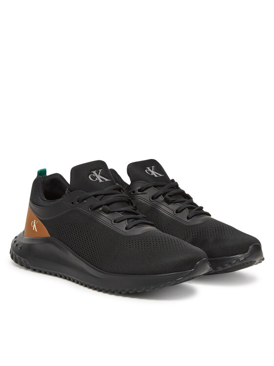 Calvin Klein Jeans Sneakers Calvin Klein Jeans Eva Runner Tech Knit YM0YM01293 Negru
