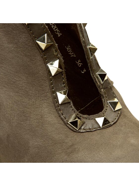 Carinii Scarpe stiletto Carinii B3897 Verde
