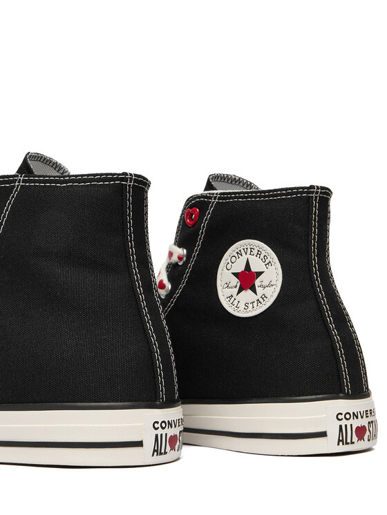 Converse Кеди Converse Chuck Taylor All Star Hearts A19064C Чорний