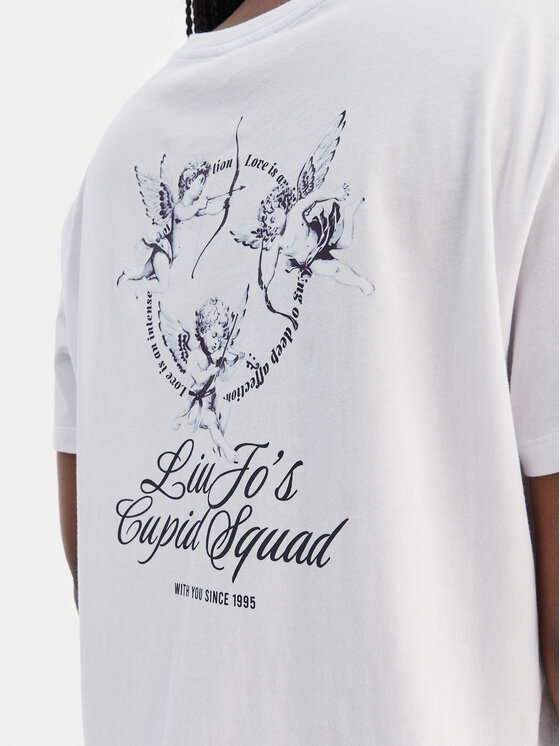 Liu Jo Liu Jo Camiseta WA6163 JS904 Blanco Relaxed Fit
