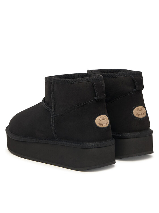 EMU Australia Snehule EMU Australia Stinger Micro Flatform 2.0 W13296 Čierna