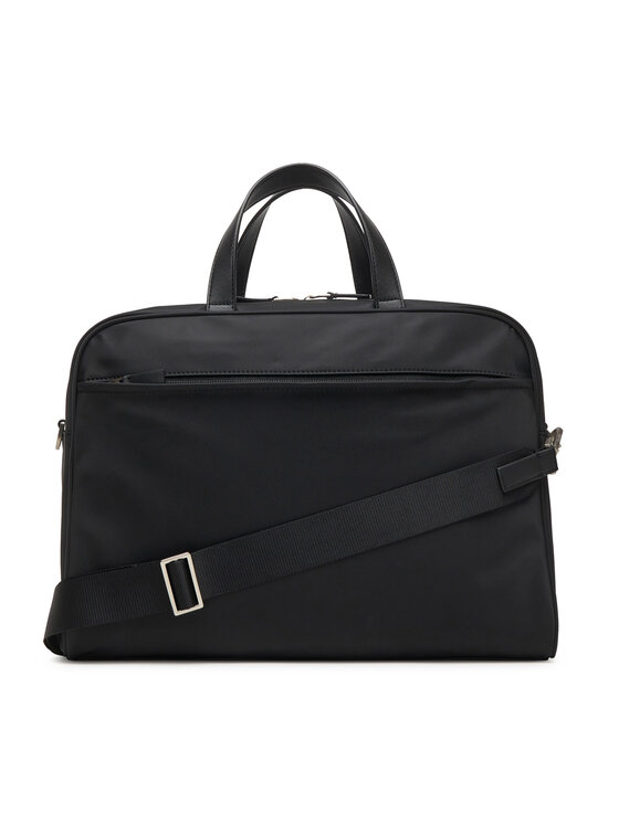 Calvin Klein Чанта за лаптоп Calvin Klein Sleek Large Commuter LV04D3144G Черен