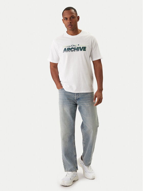Jack & Jones Jack & Jones Camiseta Brat Tee 12288103 Blanco Regular Fit