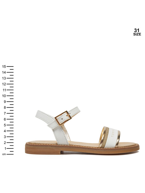 Tommy Hilfiger Sandali Tommy Hilfiger Sandal T4A2-33944-1281 M Bela