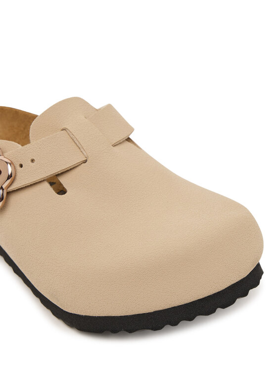 Birkenstock Шльопанці Birkenstock Boston Flower Buckle 1030630 S Бежевий