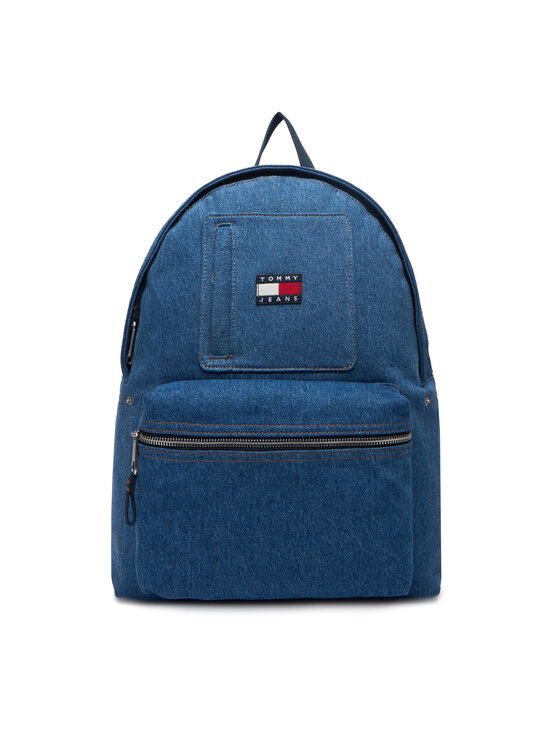 Tommy Jeans Nahrbtnik Tommy Jeans Tjm Utility Denim Backpack AM0AM14052 Modra