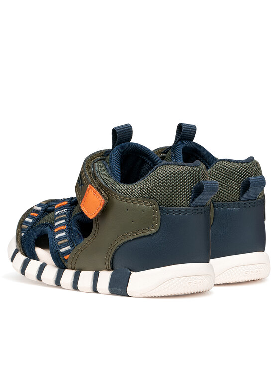 Geox Sandały Geox B Sandal Iupidoo Boy B655PB 0BC14 C3231 Zielony