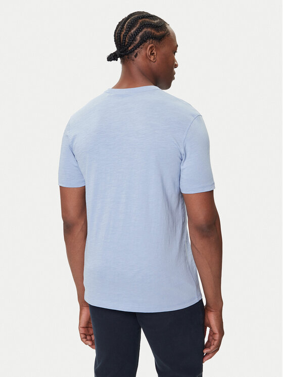BOSS BOSS Camiseta Tegood 50508243 Celeste Regular Fit
