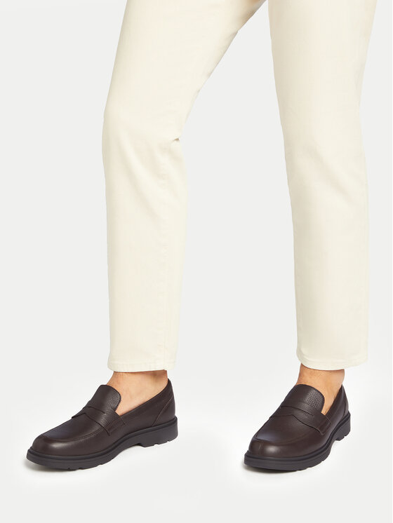 Geox Mokasíny Geox U Spherica Ec1 U36D1A 00046 C6010 Hnědá