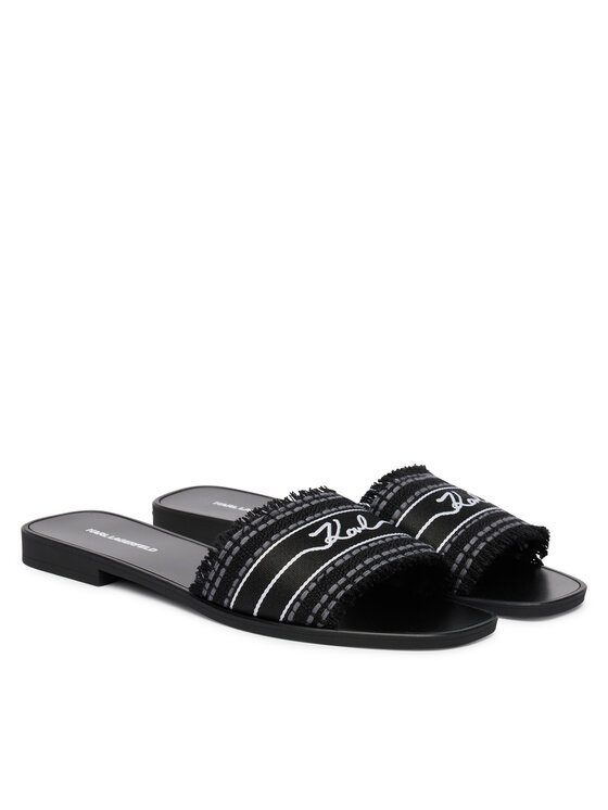 KARL LAGERFELD Шльопанці KARL LAGERFELD Skoot III KL80411C Чорний
