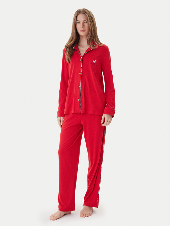 LAUREN RALPH LAUREN LAUREN RALPH LAUREN Pijama ILN72467F Rojo Regular Fit