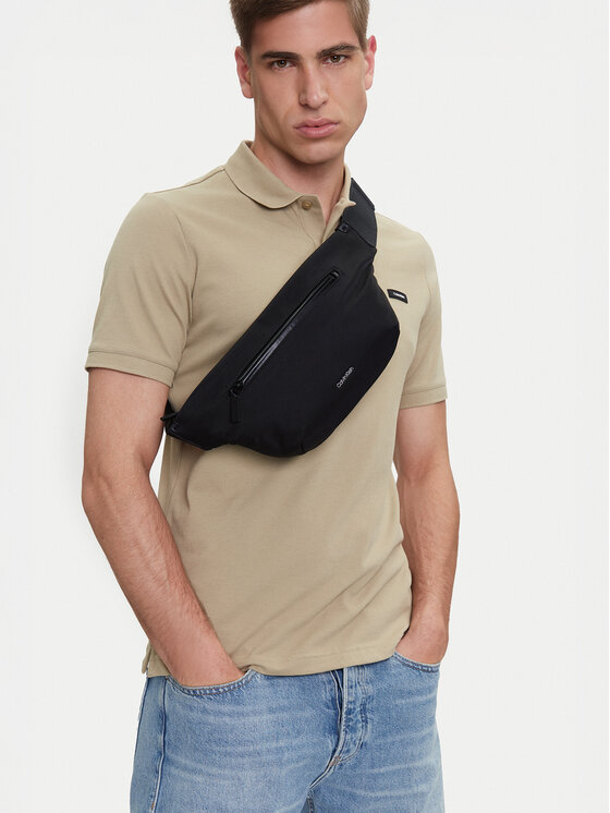 Calvin Klein Ledvinka Calvin Klein Ck Ease Waistbag K50K512898 Černá