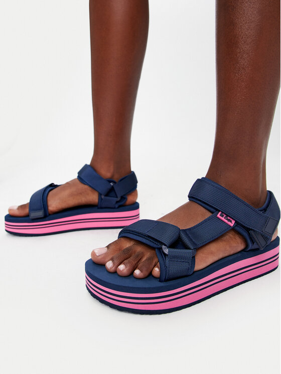Lee Cooper Sandale Lee Cooper LCW-24-05-2754LA Tamnoplava