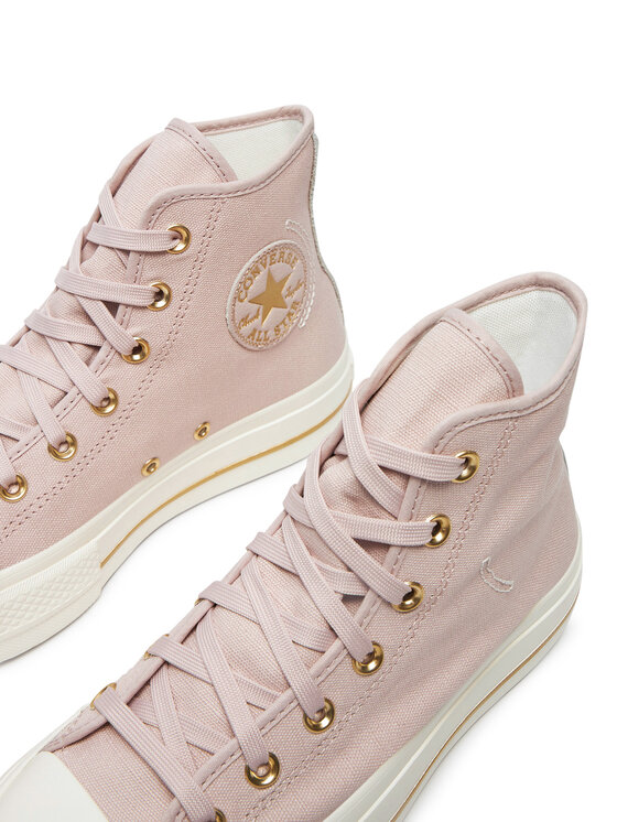 Converse Plátěnky Converse Chuck Taylor All Star Lift Platform Tailored Lines A10431C Růžová