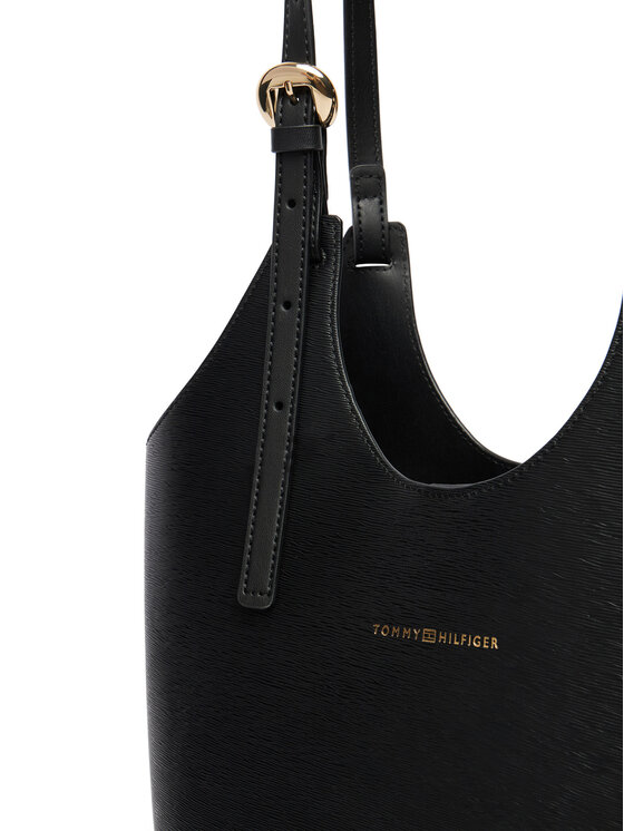 Tommy Hilfiger Torbica Tommy Hilfiger Th Modern Tote AW0AW18618 Crna