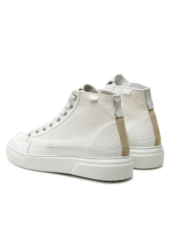 Inuikii Снікерcи Inuikii Canvas Lex High 50103-991 Білий