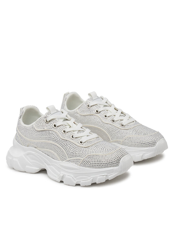 Weekend Max Mara Sneakersy Weekend Max Mara Tenente 2515761014650 Écru