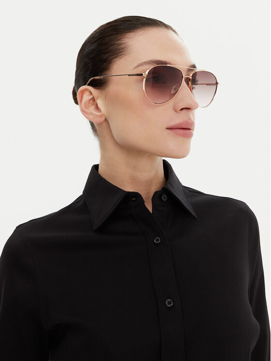 Trussardi Ochelari de soare Trussardi TSM3015 Auriu