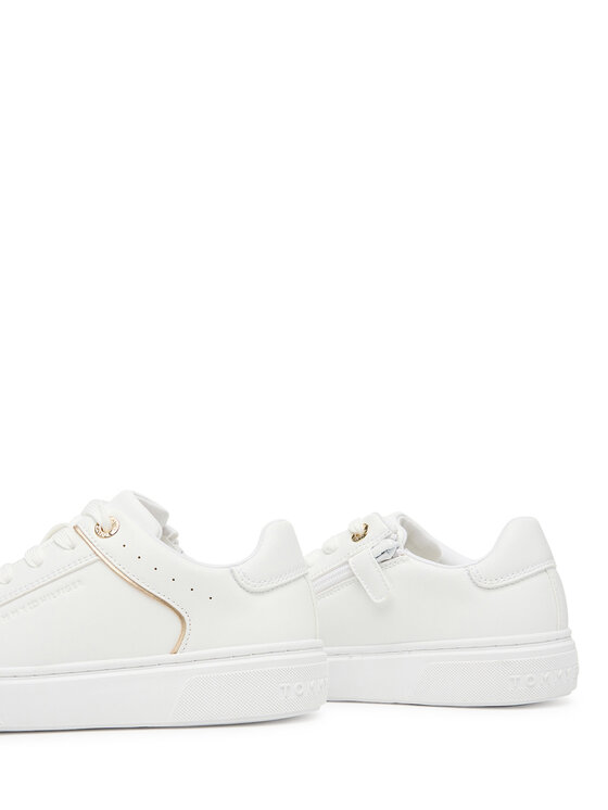 Tommy Hilfiger Zapatillas Tommy Hilfiger Low Cut Lace Up Sneaker T3A9-33982-1355 D Blanco