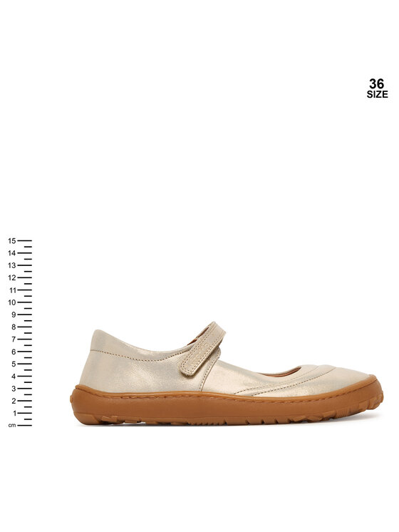 Froddo Балетки Froddo Barefoot Mary J G3140195-2 DD Золотий