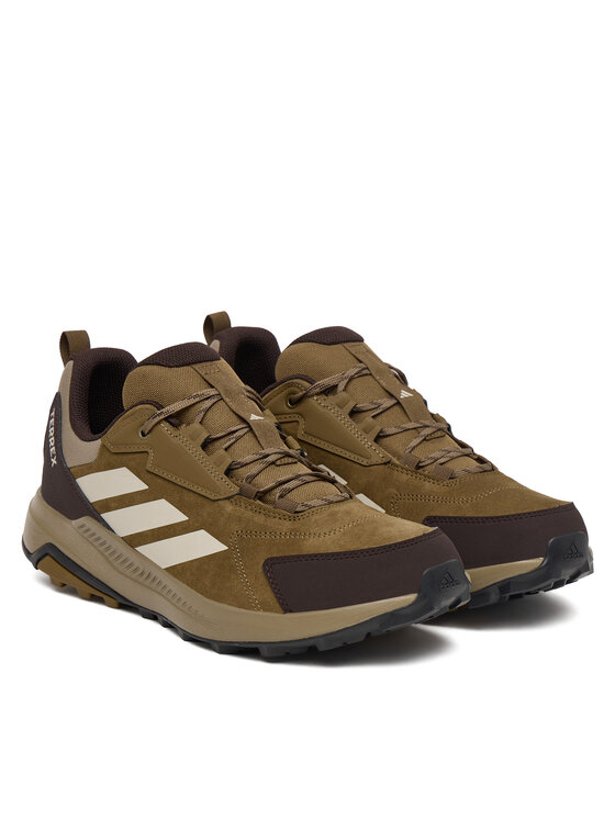 adidas Туристически adidas Terrex Anylander Leather Hiking KJ5210 Кафяв