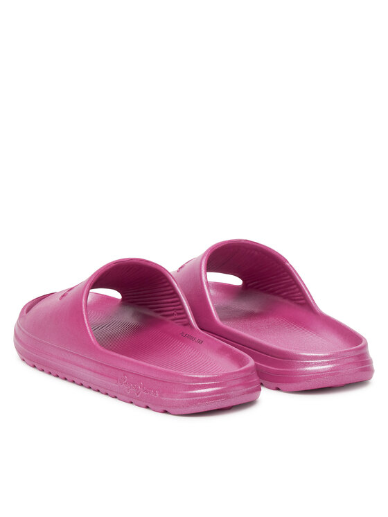 Pepe Jeans Шльопанці Pepe Jeans Beach Slidemet PLS70165 Рожевий