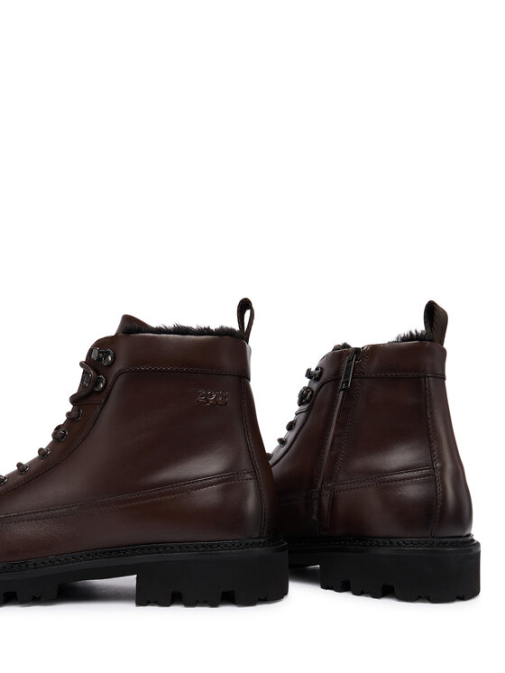 BOSS Kotníková obuv BOSS Julyo 50552570 Hnědá