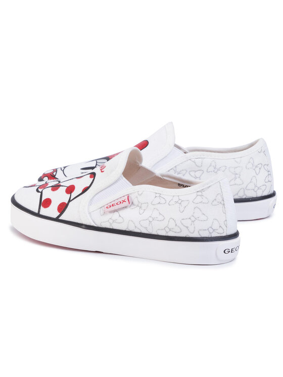Geox Teniși Geox J Kilwi G. H J02D5H 000AN C0050 S Alb