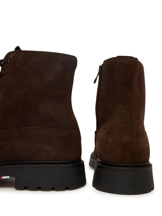Tommy Hilfiger Čižmy Tommy Hilfiger Comfort Lwt FM0FM05594 Hnedá