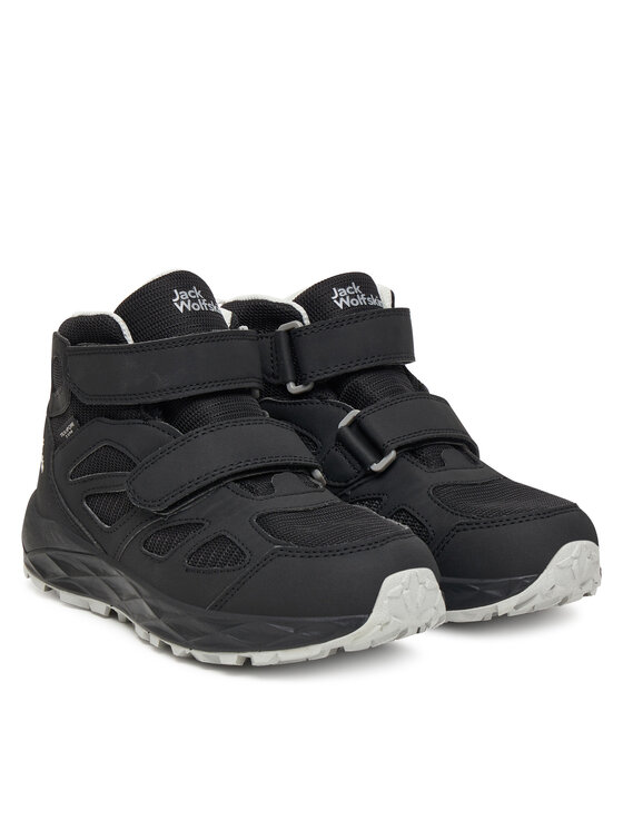 Jack Wolfskin Trekking čevlji Jack Wolfskin Woodland 2 Texapore Mid Vc A64865 Črna