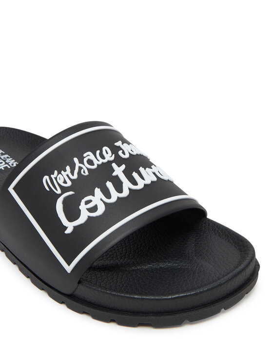 Versace Jeans Couture Шльопанці Versace Jeans Couture 78VA3SQ2 Чорний