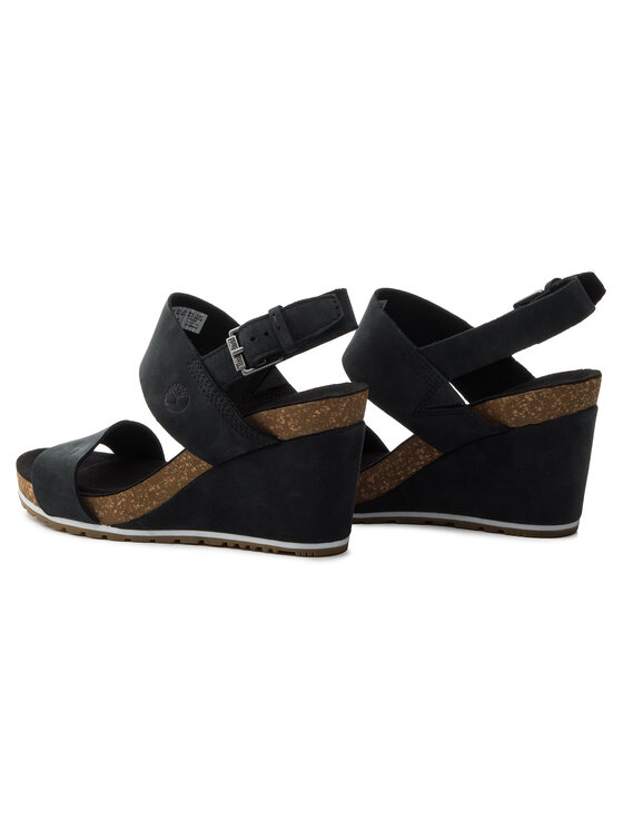 Timberland Босоніжки Timberland Capri Sunset Wedge TB0A1MSY0151 Чорний