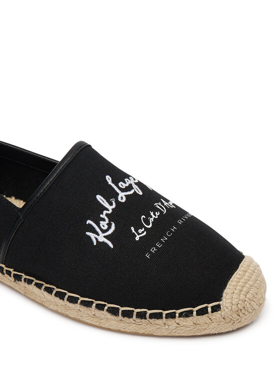 KARL LAGERFELD Еспадрильї KARL LAGERFELD Kamini KL80110A Чорний