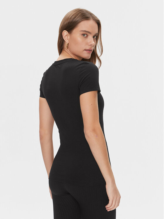 Guess Guess Футболка Camelia W4RI47 J1314 Чорний Slim Fit