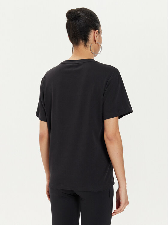 adidas adidas Футболка Trefoil IR9533 Чорний Regular Fit