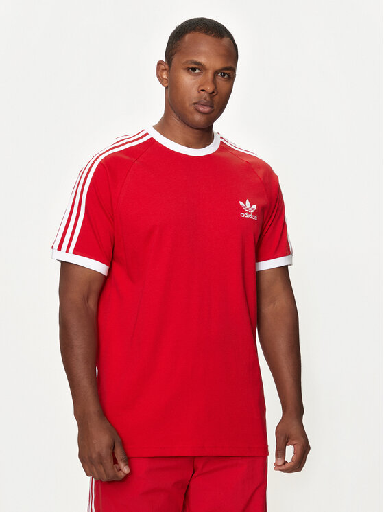 adidas adidas Majica Adicolor Classics 3-Stripes T-Shirt IA4852 Rdeča Regular Fit