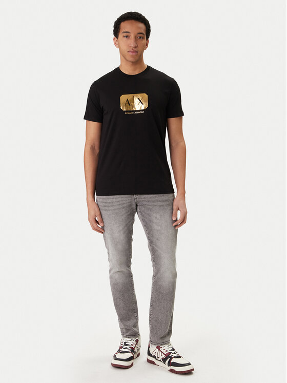 Armani Exchange Armani Exchange Футболка XM002826 AF12308 UC001 Чорний Regular Fit