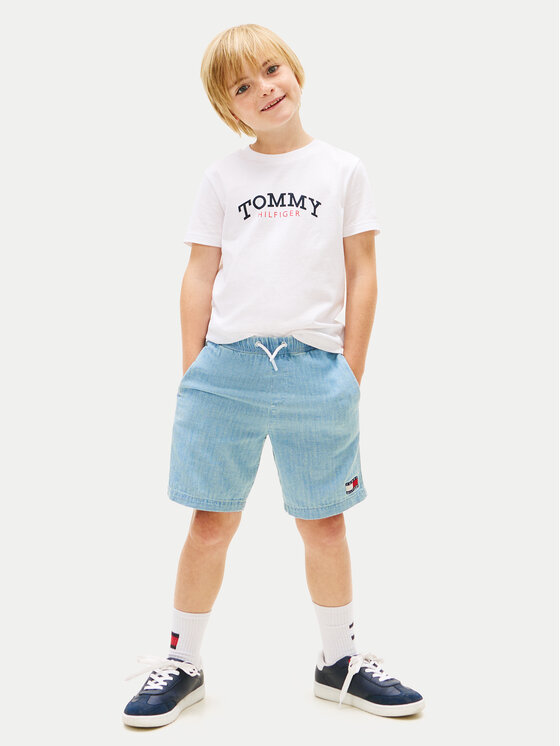 Tommy Hilfiger Tommy Hilfiger Camiseta KB0KB10263 Blanco Regular Fit
