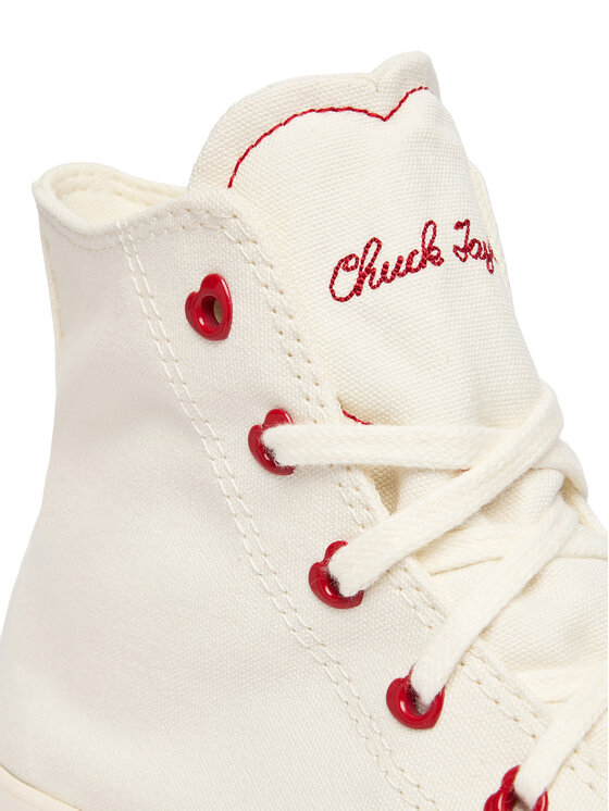 Converse Кеди Converse Chuck Taylor All Star Lift Platform Hearts A19058C Білий