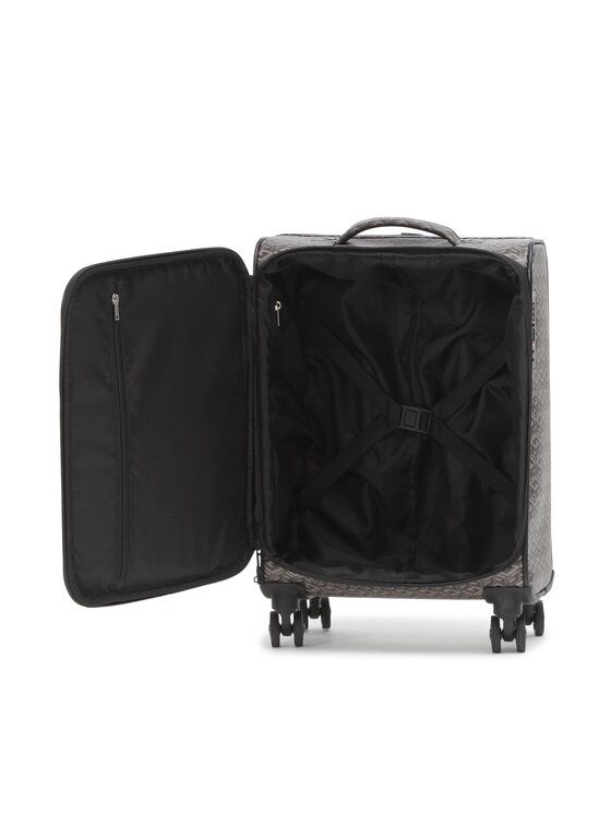 Guess Kabīnes koferis Guess Ederlo Travel TMERLO P3301 Pelēks