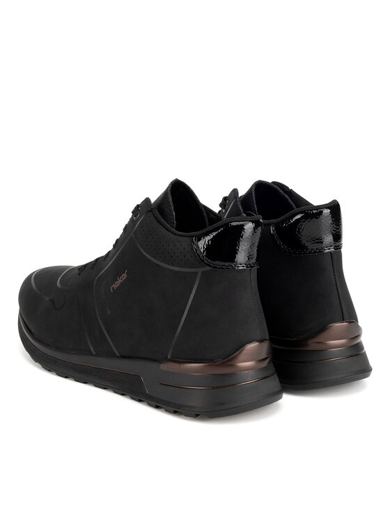 Rieker Zapatos hasta el tobillo Rieker N1405-00 Negro