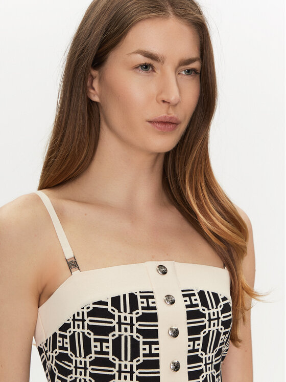 Elisabetta Franchi Elisabetta Franchi Τοπ TK-33B-47E2-V280 Έγχρωμο Regular Fit