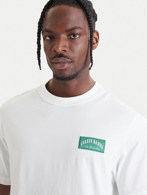 Calvin Klein Jeans Calvin Klein Jeans Camiseta 20s Easy LV04RF294G Blanco Regular Fit